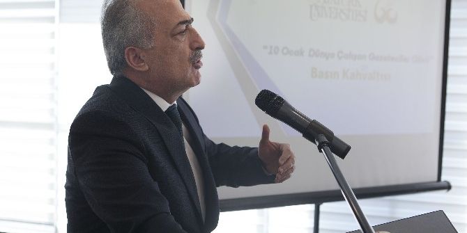Rektör Çomaklı, 10 Ocak Çalışan Gazeteciler Gününde Basın Mensuplarıyla Kahvaltıda Bir Araya Geldi
