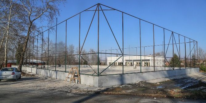 Sapanca’da Sosyal Tesis Binası İnşaatı Sürüyor