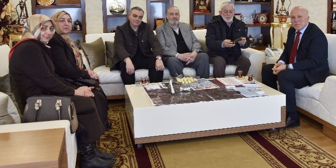 Şehit Ailesinden Başkan Sekmen’e Ziyaret