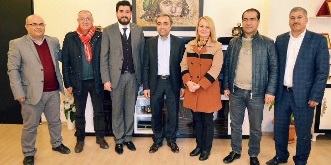 Şanlıder’den Gazeteciler Cemiyetine Ziyaret