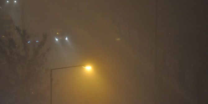 Kars’ı Sis Esir Aldı