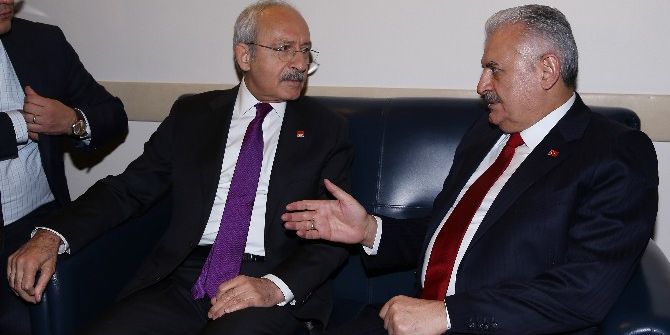 Başbakan Yıldırım, Mecliste Kılıçdaroğlu İle Görüştü