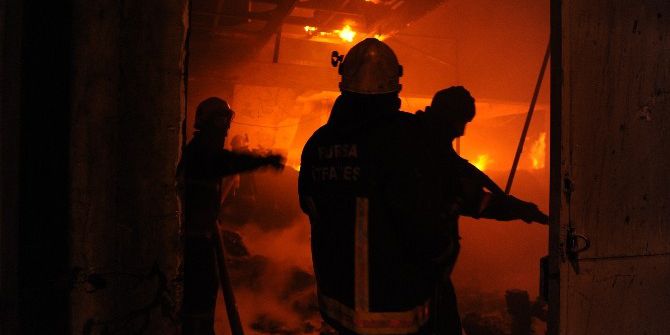 Mobilya Atölyesinde Çıkan Yangın Korkuttu