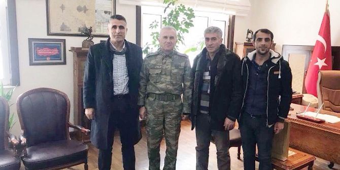 Polatlı Haymanalılar Derneği’nden Topçu Ve Füze Okulu Komutanı Ağırcan’a Ziyaret