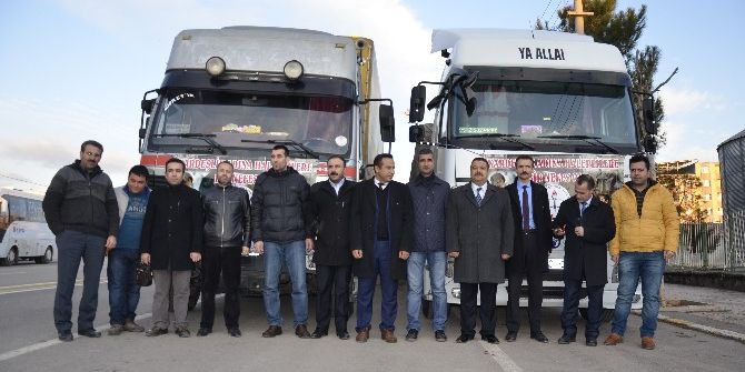 Siverek’te Halep’e Yardım Kampanyası