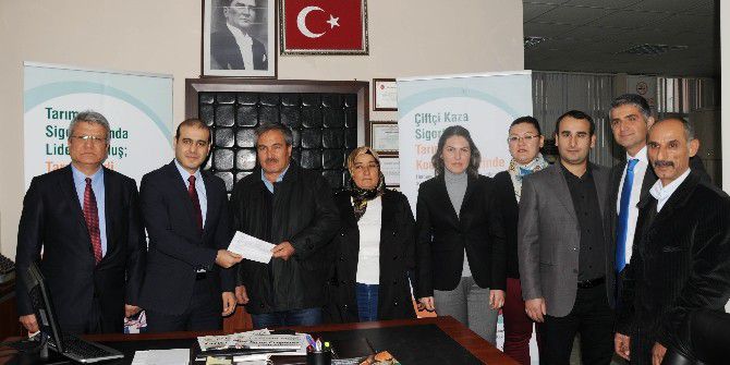 Mersin’de Afet Yaşayan Çiftçinin Yarasını Sigorta Sardı