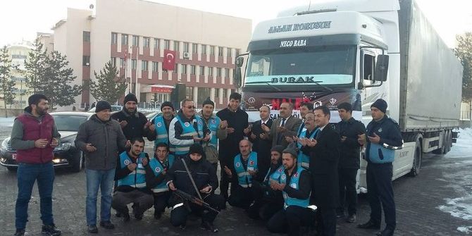 Pasinler’den Halep’e Yardım