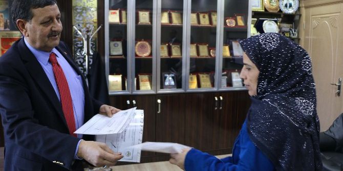 Harran’da Kosgeb Kursiyerleri Sertifikalarını Aldı