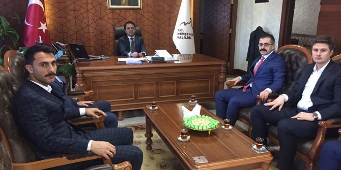 Ülkü Ocakları Vali Aktaş’ı Ziyaret Etti