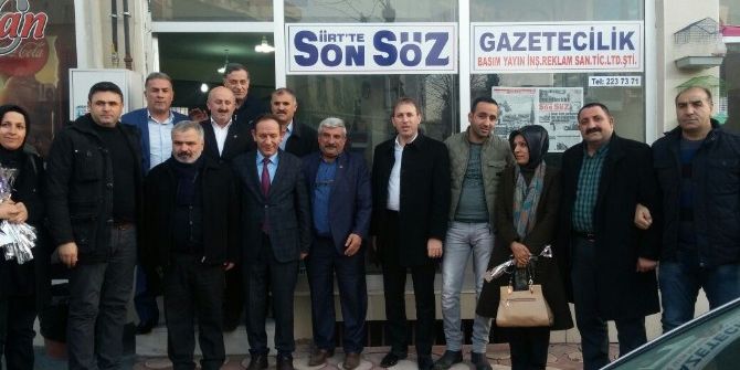 Ak Parti’den Basın Kuruluşlarına Ziyaret