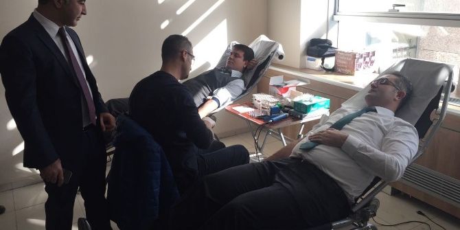 Batman’da Hakim Ve Savcılar Kan Verdi