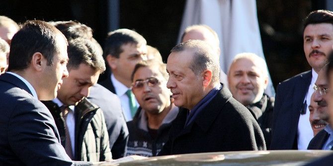 Cumhurbaşkanı Erdoğan Meclis Başkanını Ziyaret Etti