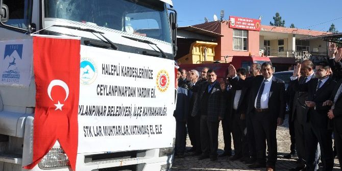 Halepli Muhacirlere "Yardım Eli Konvoyu" Yola Çıktı