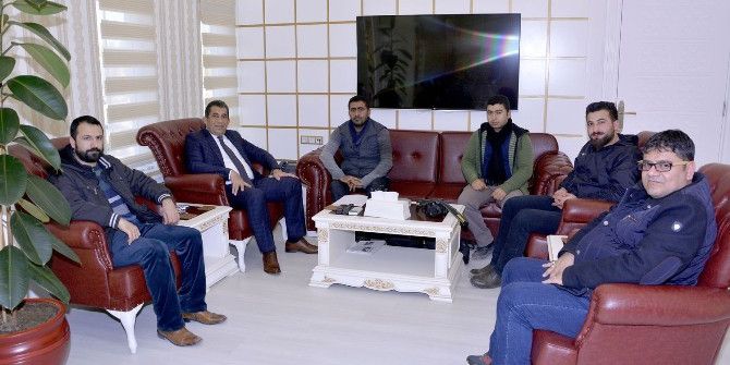 Atilla Basın Mensuplarını Makamında Ağırladı