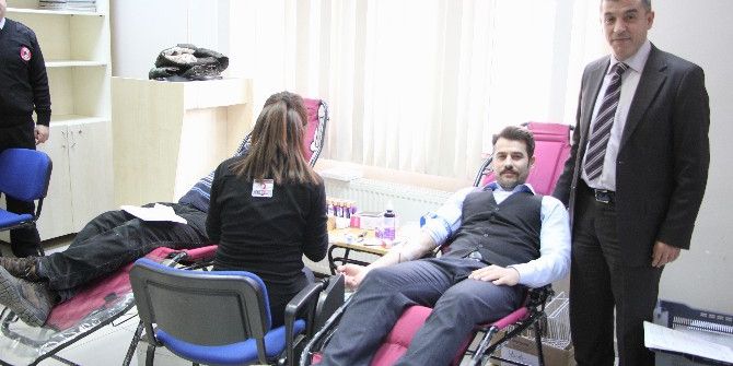 Tkdk’dan Kan Bağışı Çağrısına Destek