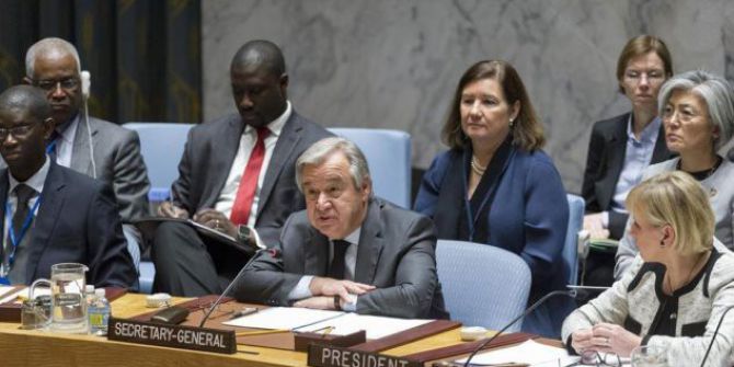 Bm Genel Sekreteri Guterres: