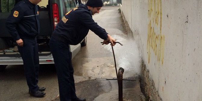 Hidrantlar Bakımdan Geçti