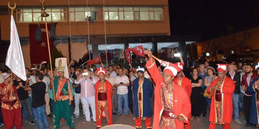 Sinop’ta Mehter Marşlı Demokrasi Nöbeti