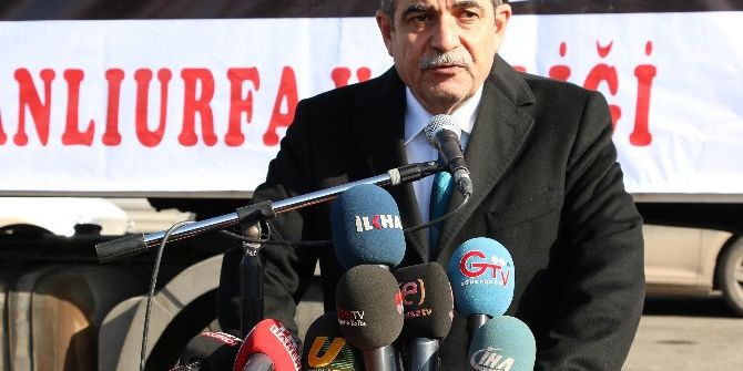 Haliliye Belediyesinden Halep’e 6 Tır İnsanı Yardım