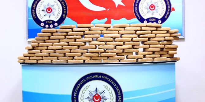 Erzincan’da 51 Kilo Eroin Ele Geçirildi