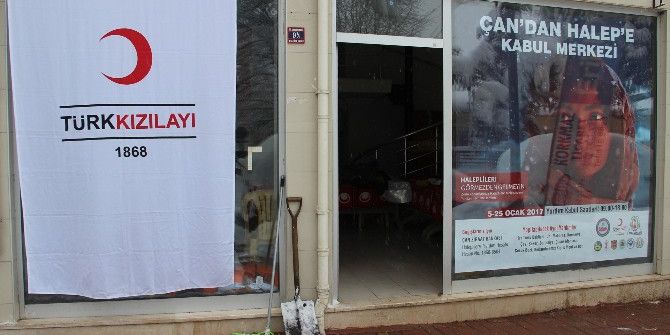 Çan’dan Halep’e Yardım Kampanyası