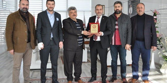 Elazığ Tso Başkanı Alan’a,15 Temmuz Plaketi