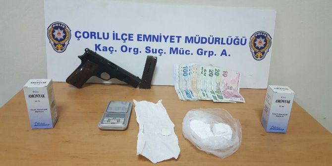 Çorlu’da Kokain Ele Geçirildi
