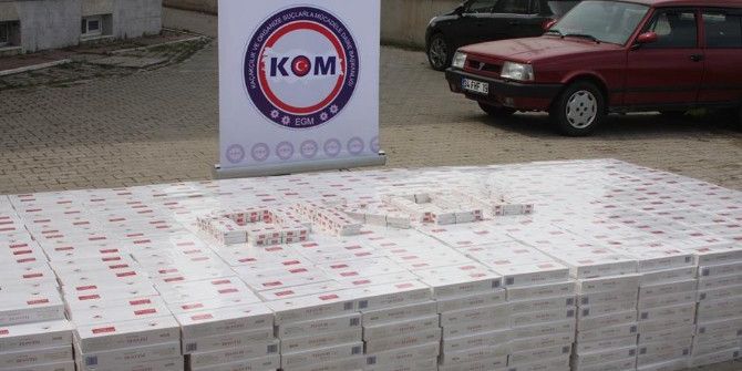 Ordu’da Kaçak Sigara Operasyonu