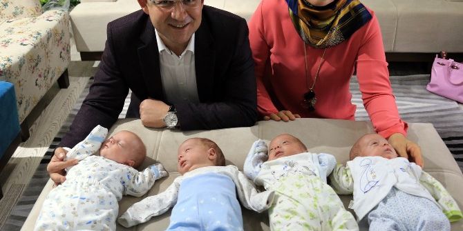 Başkan Subaşıoğlu’ndan Dördüzlere Ziyaret