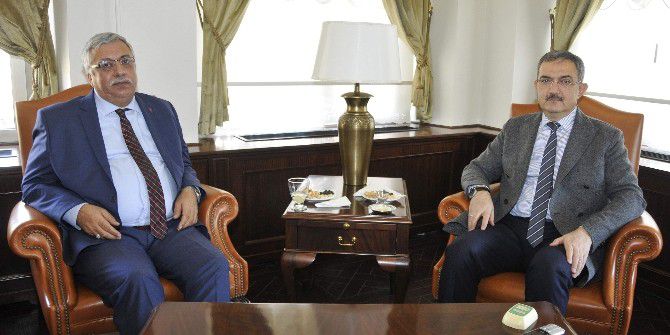 Rtük Başkanı Yerlikaya’dan Rektör Şahin’e Ziyaret