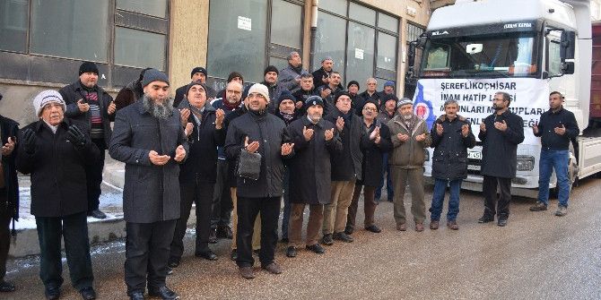 Şereflikoçhisar’dan Türkmenlere Un Yardımı