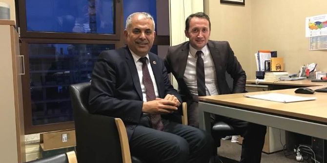 Başkan Yaman’dan Ak Parti Teşkilat Başkan Danışmanı Aktaş’a Ziyaret