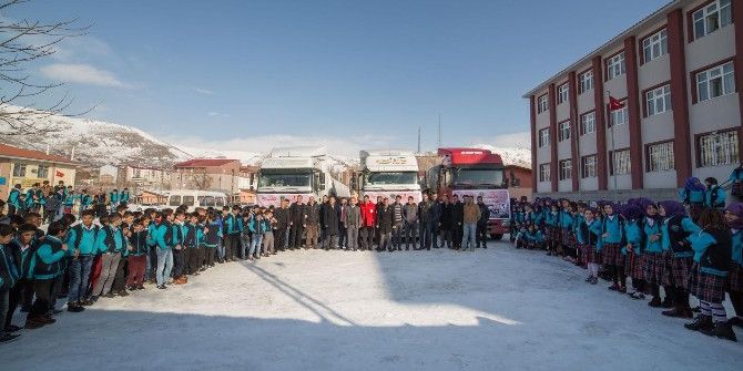 Solhan’dan Halep’e 3 Tır Yardım