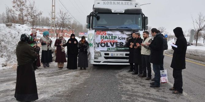 İhh’dan Halep’e Yardım