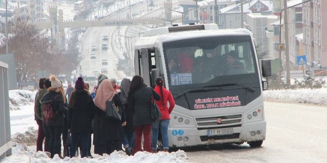 Bilecik’te Öğrencilerin Minibüs Çilesi