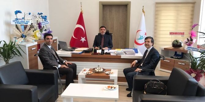 Özel Ümit’ten Yeni Genel Sekreter Tunga Barçın’a Ziyaret