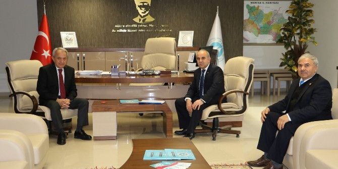 Genel Müdür Coşkun, Gördes Belediye Başkanı’nı Ağırladı