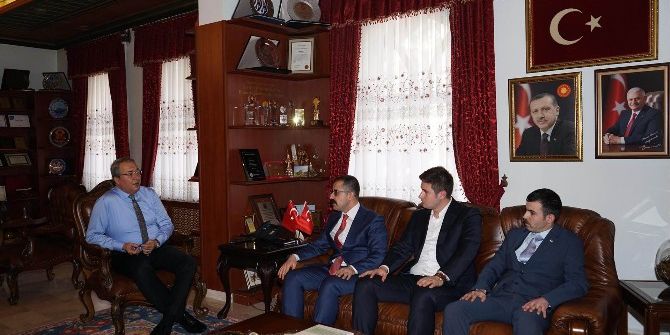 Ülkü Ocakları Başkanı Korkmaz’dan Ünver’e Ziyaret