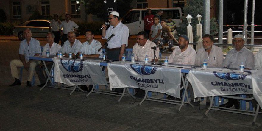 Cihanbeyli’de Şehitler İçin Mevlit Okutuldu