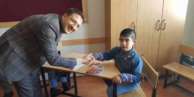 Bulutlar Ve Ömeroğlu’ndan Özel Öğrencilere Ziyaret