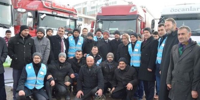 Ardahan Diyanetten Halep’e Yardım Eli