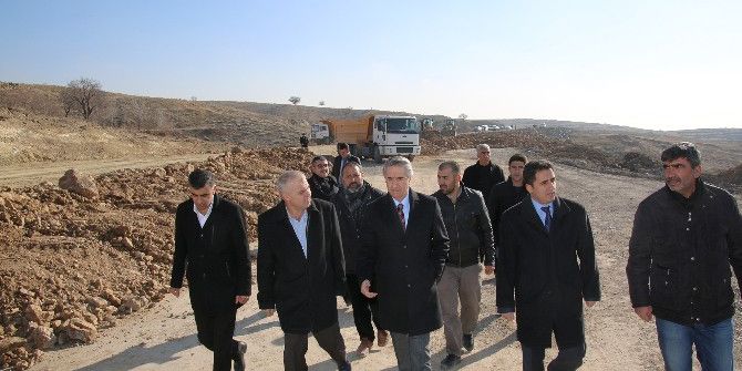 Başkan Yanılmaz, Kuzey İmar Yolundaki Çalışmaları Yerinde İnceledi