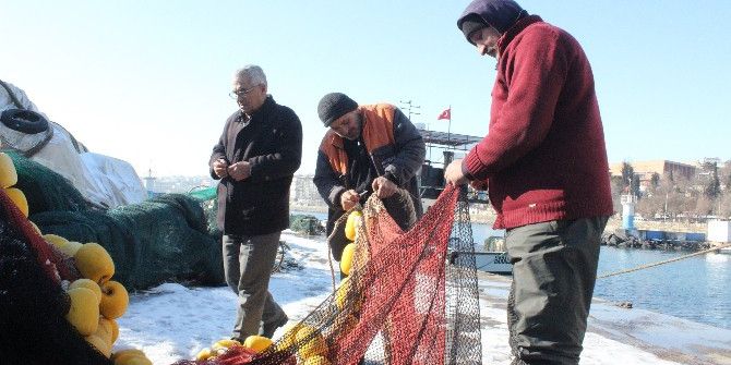 Balıkçıların ’Kar’ Molası Bitti