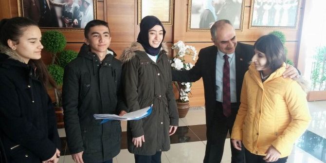 Görme Engelli Öğrenciden Cumhurbaşkanı Erdoğan’a Mektup