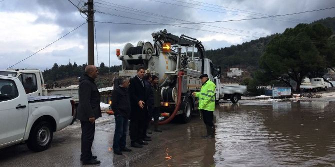 Kar Sonrasında İncelemede Bulundular