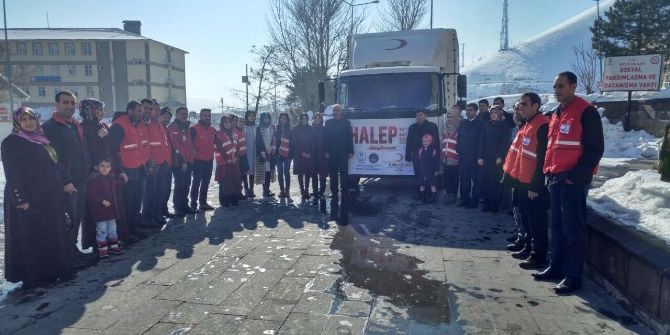 Bitlis’ten Halep’e Yardım