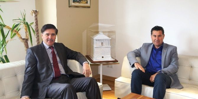 Bodrum Kaymakamı Yılmaz’dan Başkan Kocadon’a Ziyaret