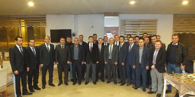 Müftü Üney’e Veda Yemeği