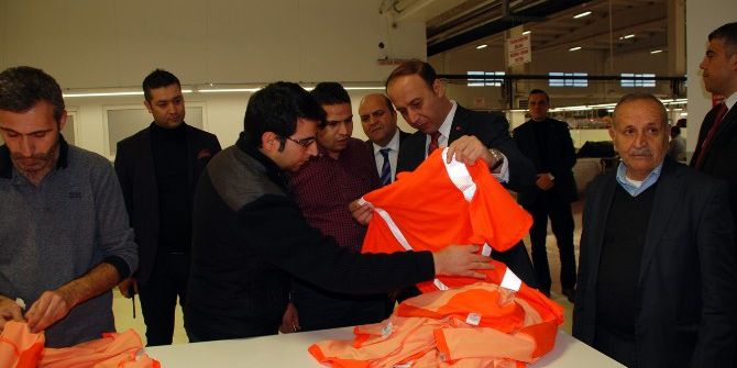 Vali Erin, Osb’deki Sanayi Tesislerini Gezdi