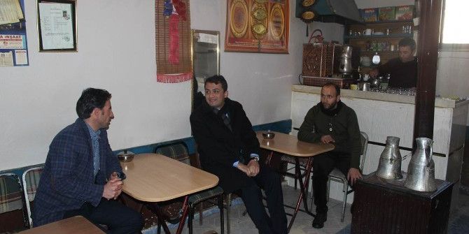 Kaymakam Keklik, Esnaf İle Bir Araya Geldi